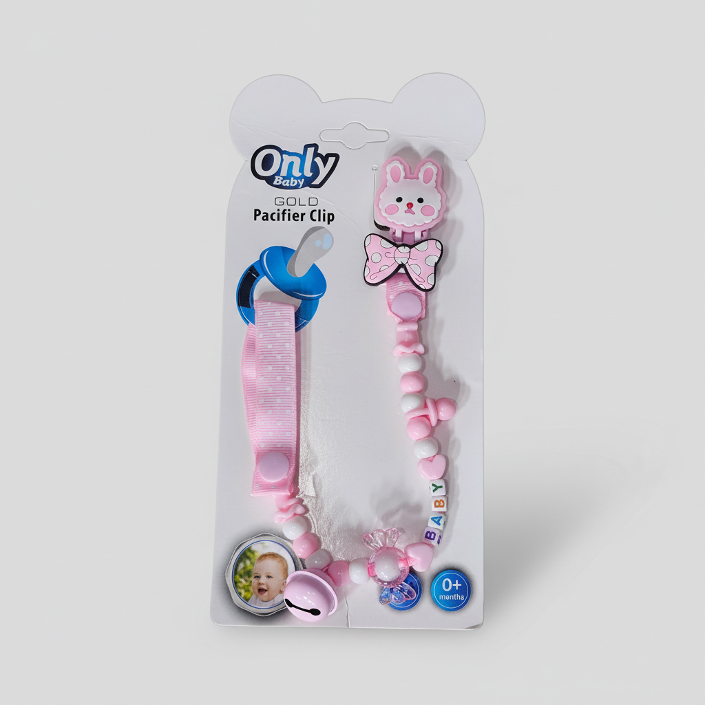 Pacifier Clip – Safe & Convenient Baby Accessory | Bacha Toys