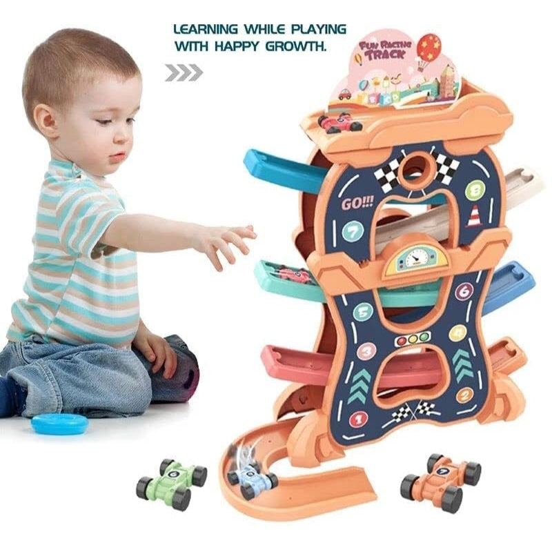 Fun Parking Track Set – Educational & Creative Learning Toy (Age 3+) | Bacha Toys