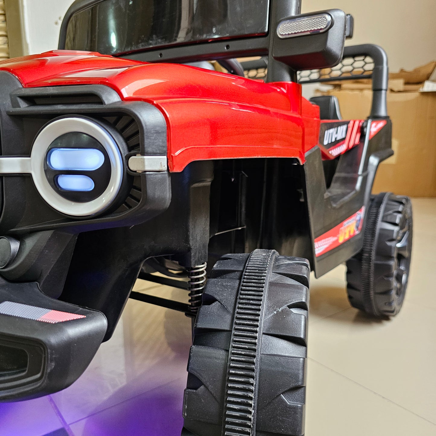Power Wheel Electric Car for Kids – Luxury Ride-On with Music, Lights & Remote Control | Bacha Toys