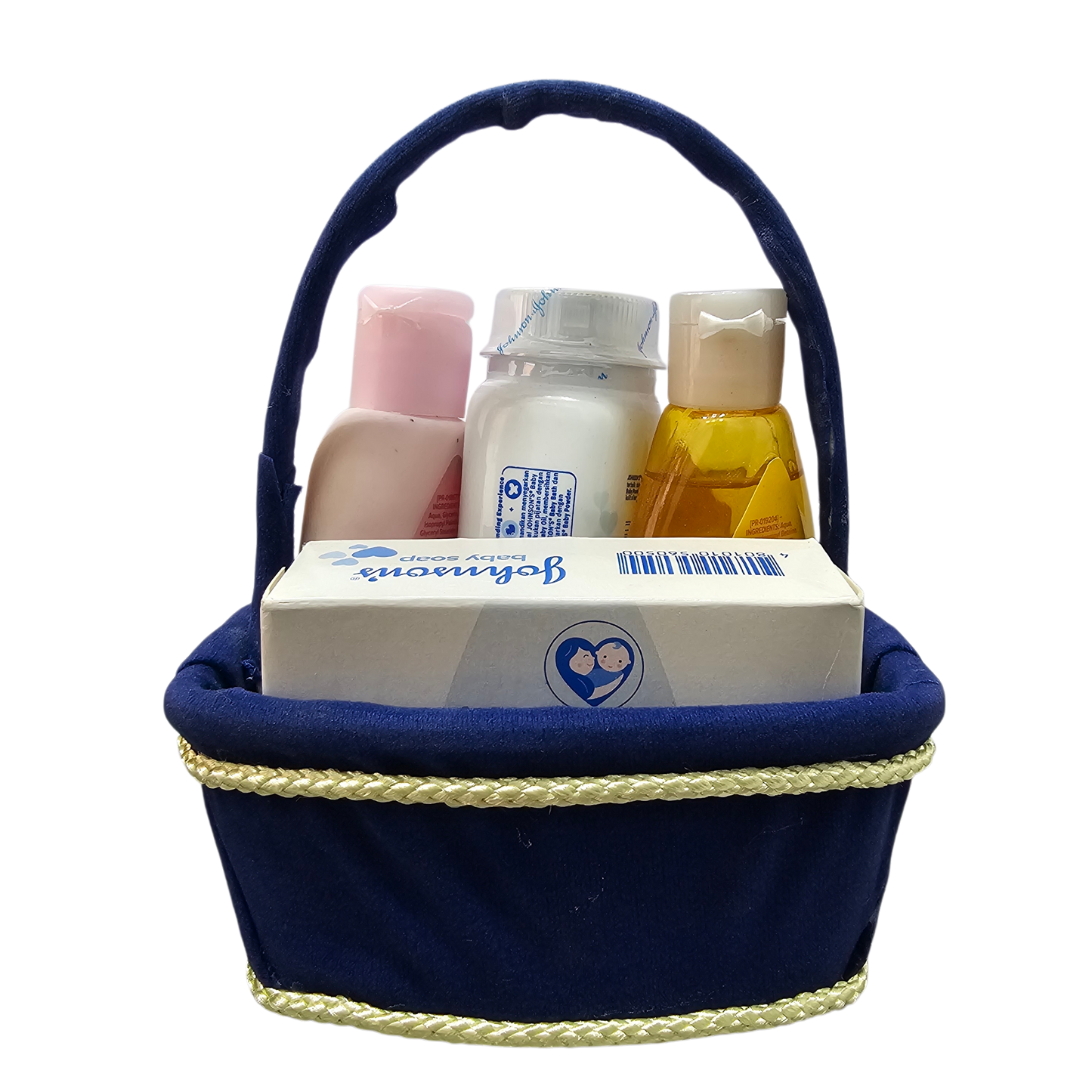 Johnson’s 4 Pcs Baby Care Basket Set – Gentle Daily Baby Essentials | Bacha Toys