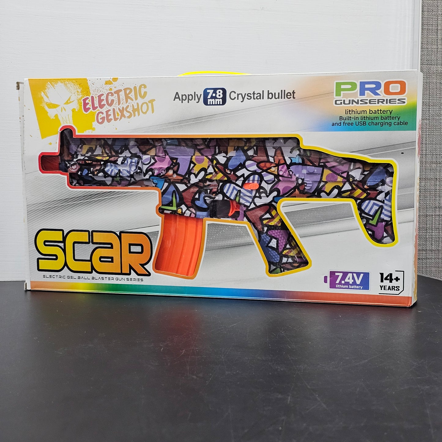 Electric GelxShot with 7.8mm Crystal Bullets & Lithium Battery – Bacha Toys