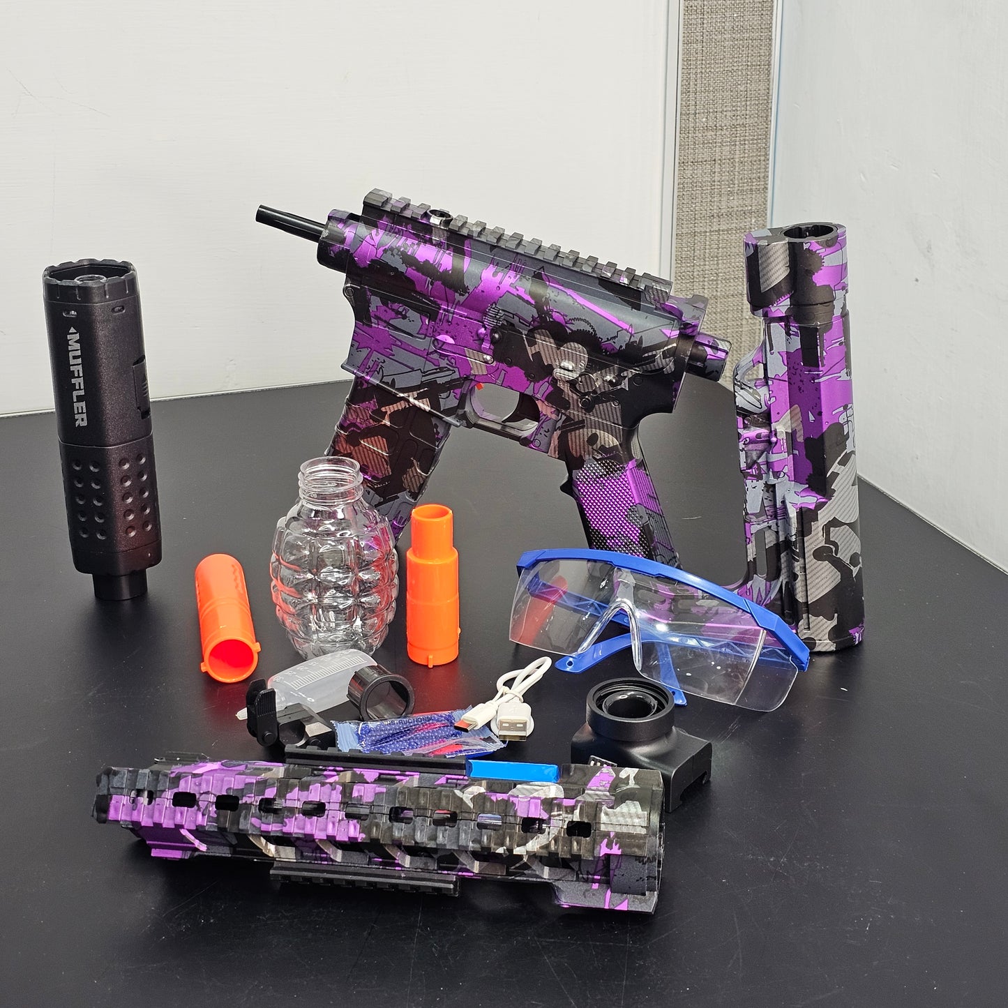 M4 Viper Water Bomb Gun – Flaming Spray Version | Bacha Toys