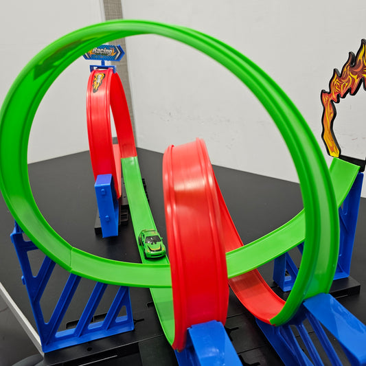 Hot Wheels Racing Car – 360° Speed Loop Family Game | Bacha Toys
