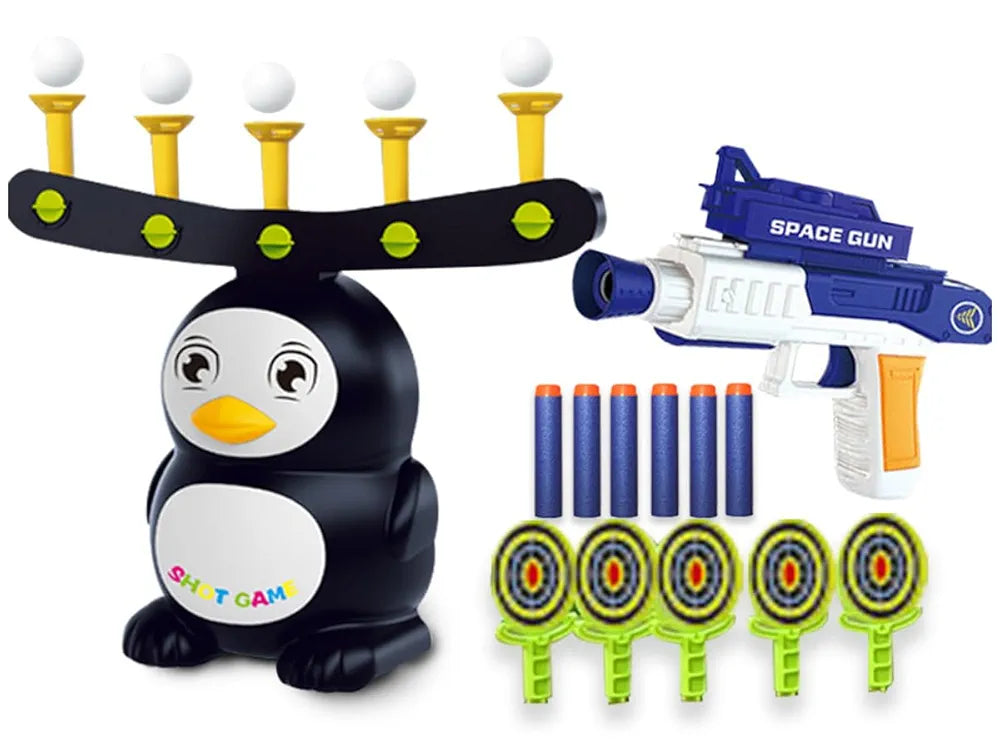 Penguin Shoot Game | 2-in-1 Activity Toy for Kids | Bacha Toys