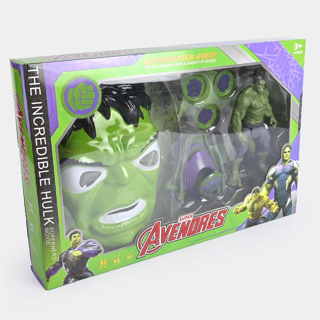 Adventures Hulk Series – Mask & Watch Set | Bacha Toys