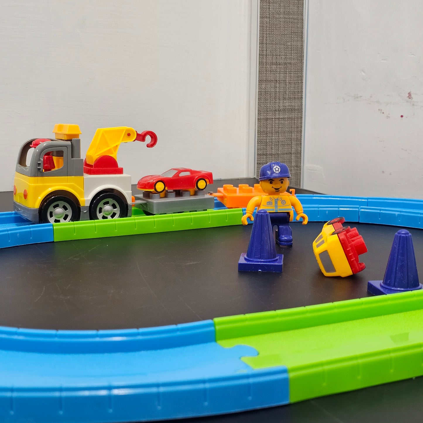 Block Track Play Train Set | Build, Connect & Play Adventure for Kids - Bacha Toys