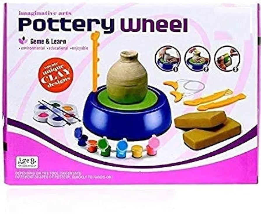 Pottery Wheel Game – Learn & Play with Creative Clay Fun - Bacha Toys