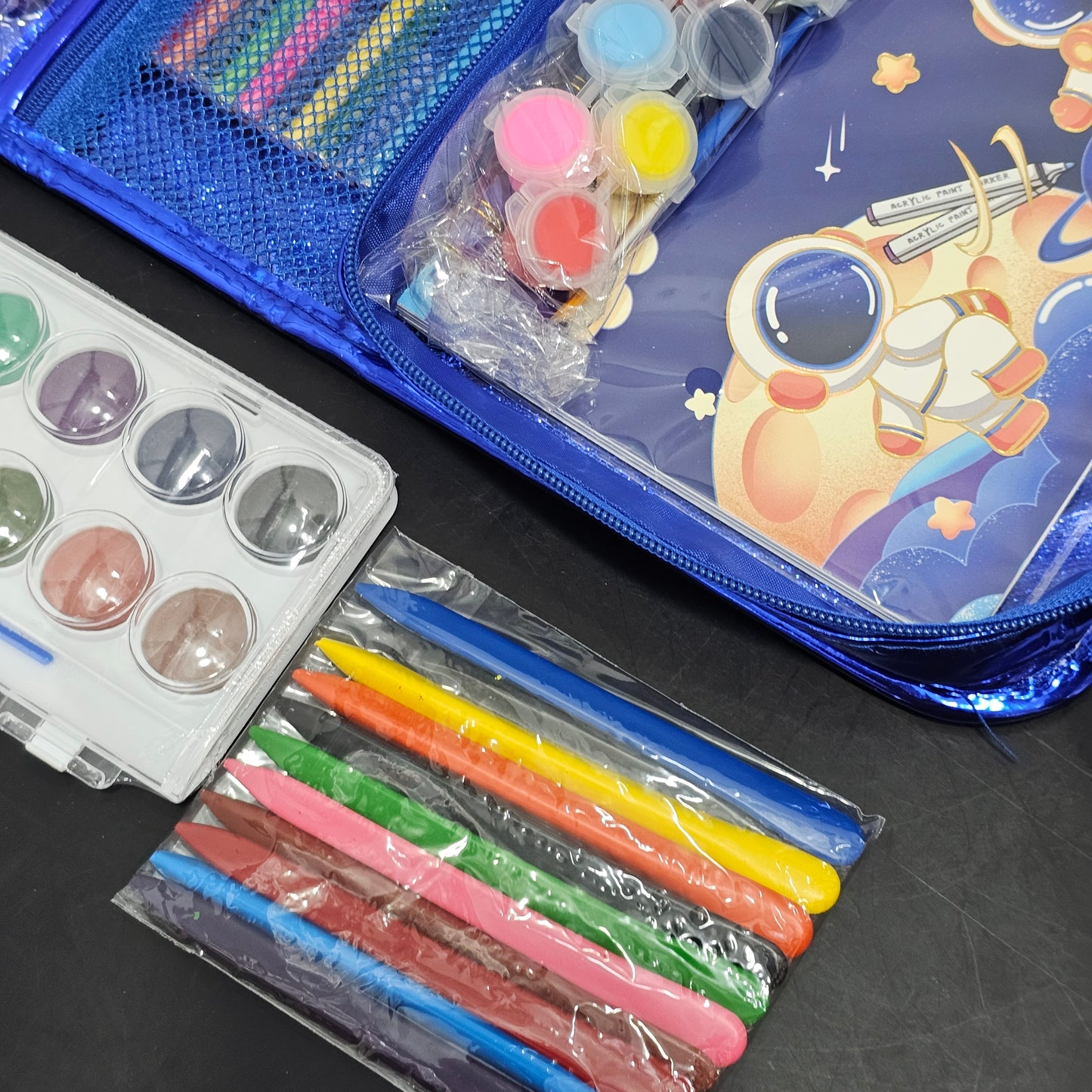 ✨ 125 Pcs Colour Kit Glitter Bag – Sparkle & Create Anywhere! | Bacha Toys