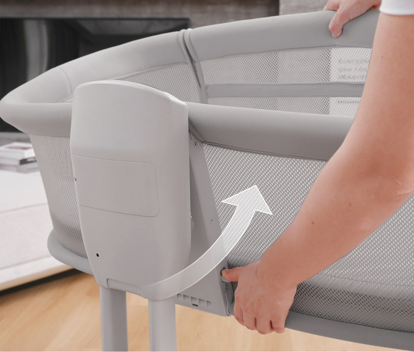 Dream Starlight Bedside Bassinet – 5-in-1 Smart Baby Bed for Sleep, Play & Comfort | Bacha Toys