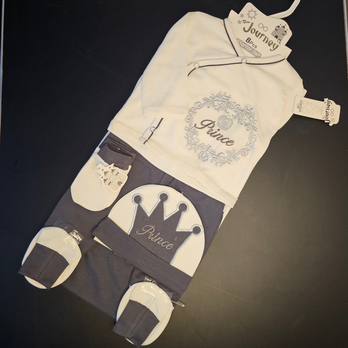 Journey 8-Piece Baby Starter Set – Newborn Essentials | Bacha Toys