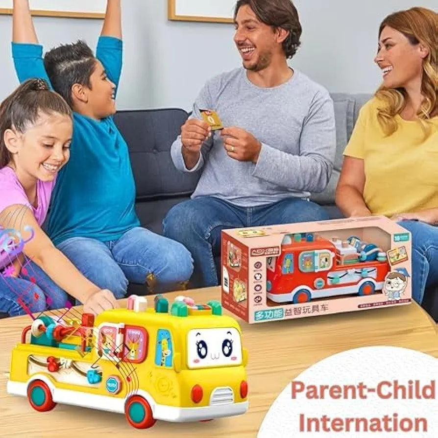 Educational Toy Car – Music, Shapes & Color Learning for Imagination & Creativity | Bacha Toys