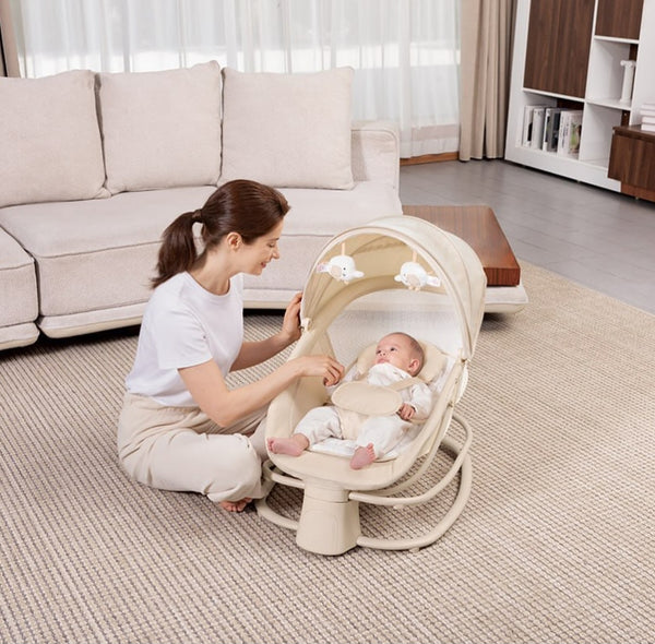 MASTELA 4-in-1 Multi-Functional Fold-Up Bassinet | Bacha Toys