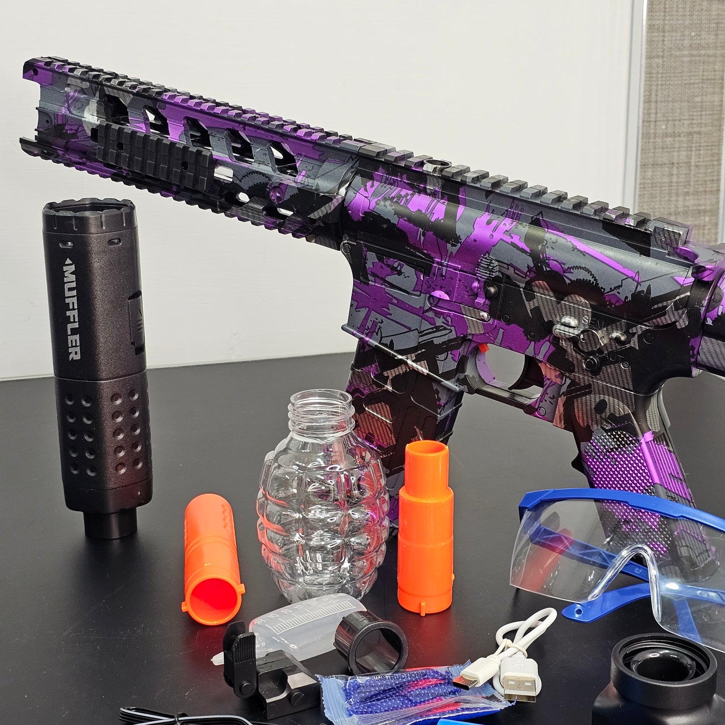 M4 Viper Water Bomb Gun – Flaming Spray Version | Bacha Toys