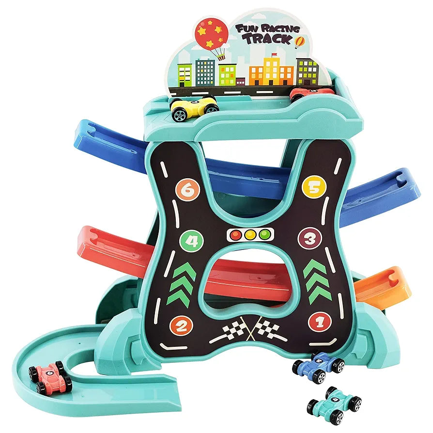 Fun Parking Track Set – Educational & Creative Learning Toy (Age 3+) | Bacha Toys