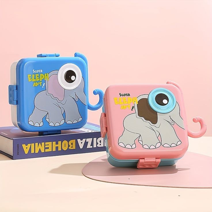 π Super Elephant Stainless Steel Lunch Box β Double-Decker Delight | Bacha Toys