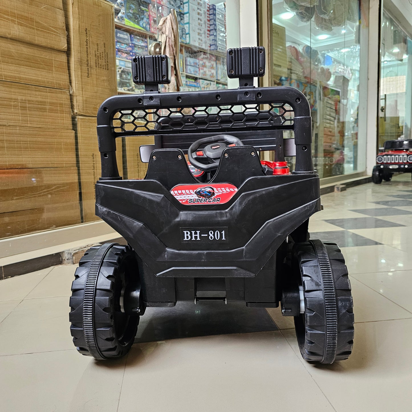 Power Wheel Electric Car for Kids – Luxury Ride-On with Music, Lights & Remote Control | Bacha Toys