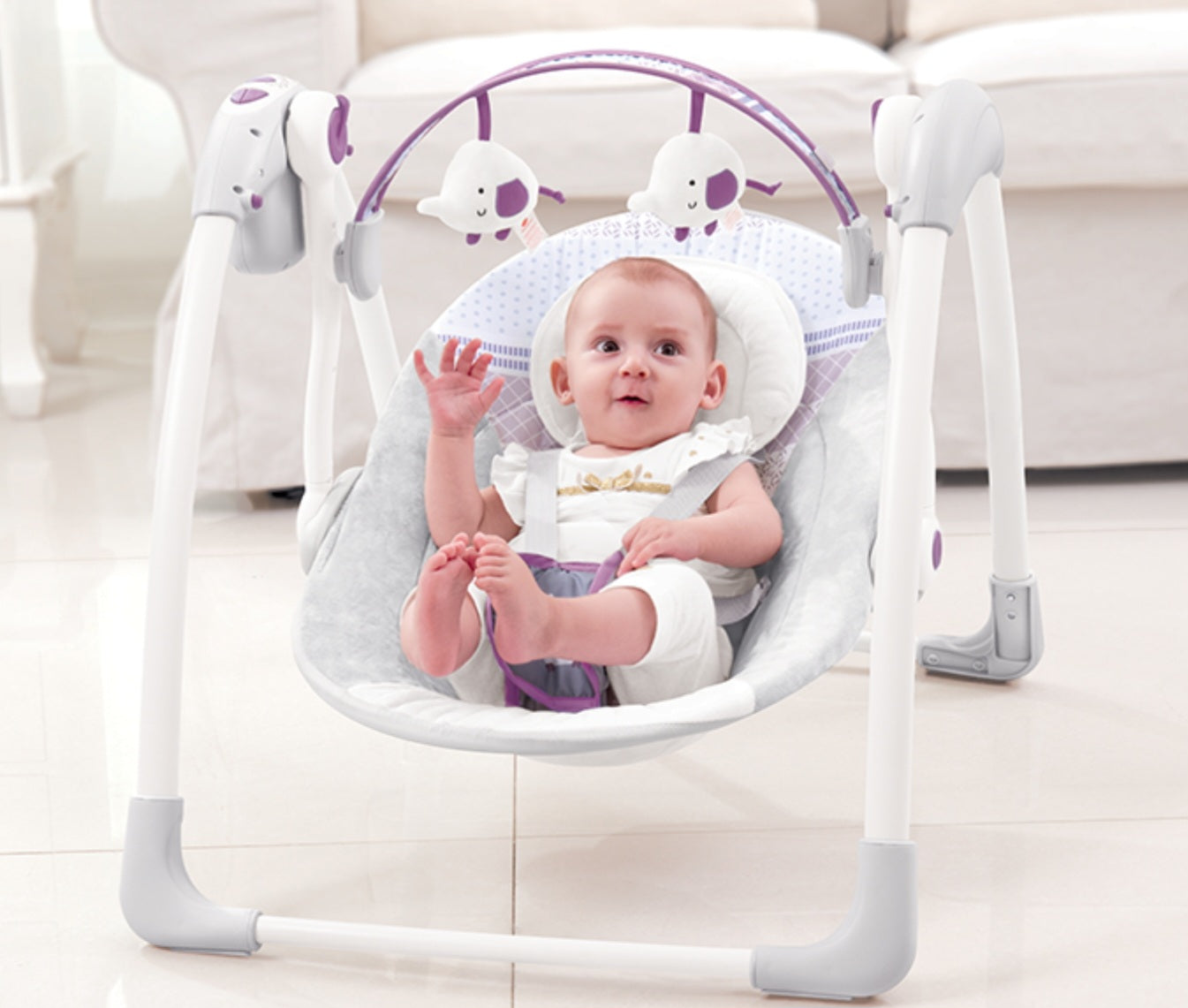 Mastela Deluxe Portable Swing | Bacha Toys