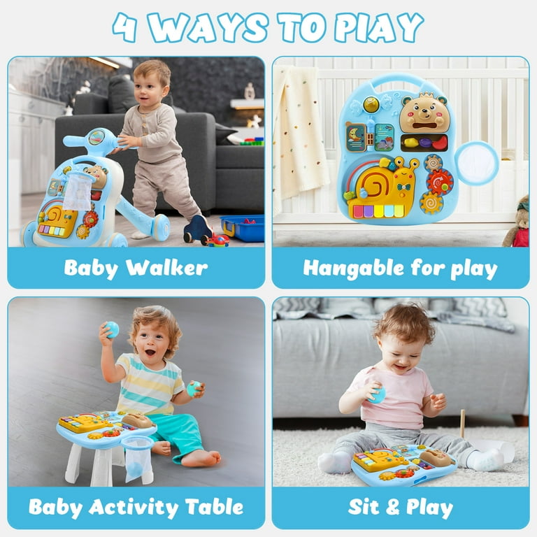 Baby Walker 3-in-1 Activity Walker – Bacha Toys