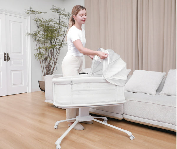 Dream Starlight Bedside Bassinet – 5-in-1 Smart Baby Bed for Sleep, Play & Comfort | Bacha Toys