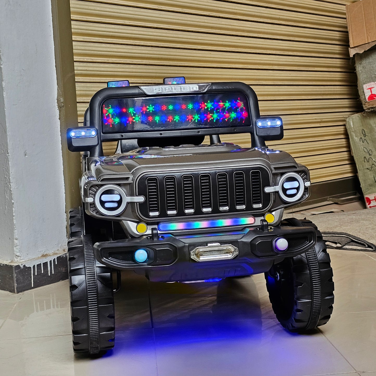 Power Wheel Electric Car for Kids – Luxury Ride-On with Music, Lights & Remote Control | Bacha Toys