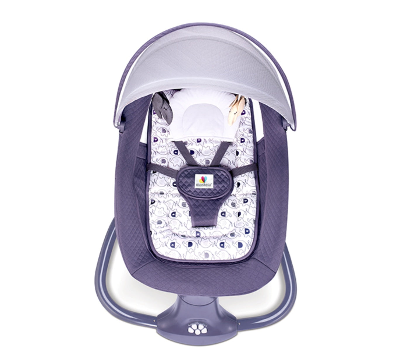 3-in-1 Deluxe Multi-Functional Bassinet – Smart Swing, Cozy Seat & Soothing Cradle | Bacha Toys