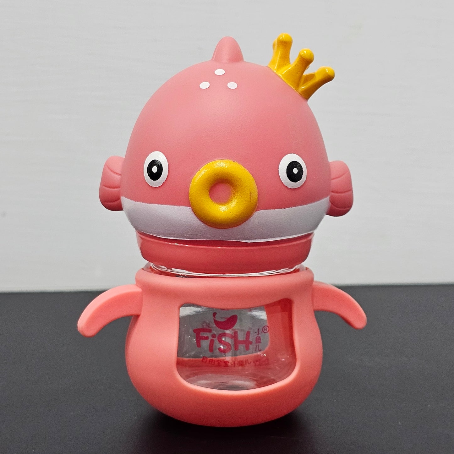 Baby Glass Feeder Pink 60ml – Safe, Compact & Easy Feeding | Bacha Toys