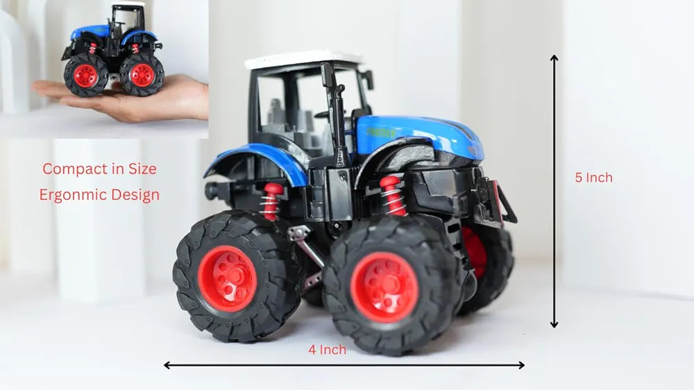 Diecast Tractor Toy for Kids – Realistic Farm Vehicle | Bacha Toys