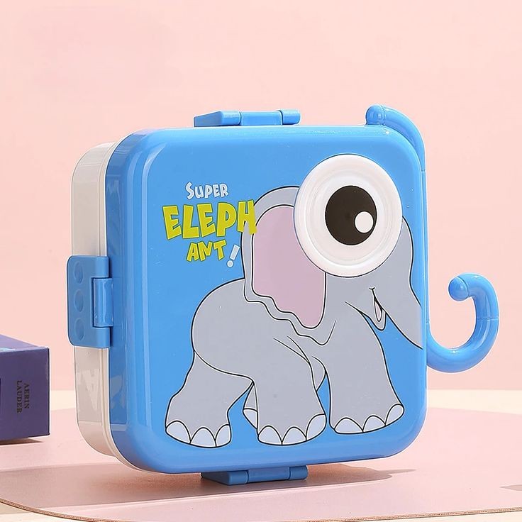 π Super Elephant Stainless Steel Lunch Box β Double-Decker Delight | Bacha Toys