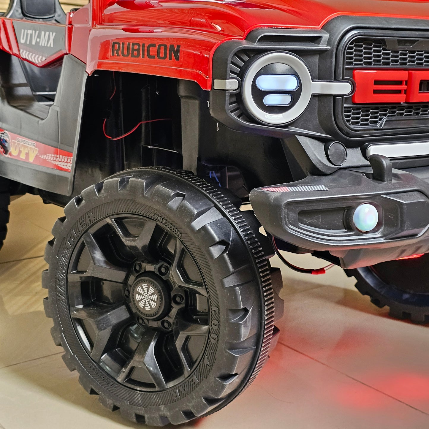 Power Wheel Electric Car for Kids – Luxury Ride-On with Music, Lights & Remote Control | Bacha Toys