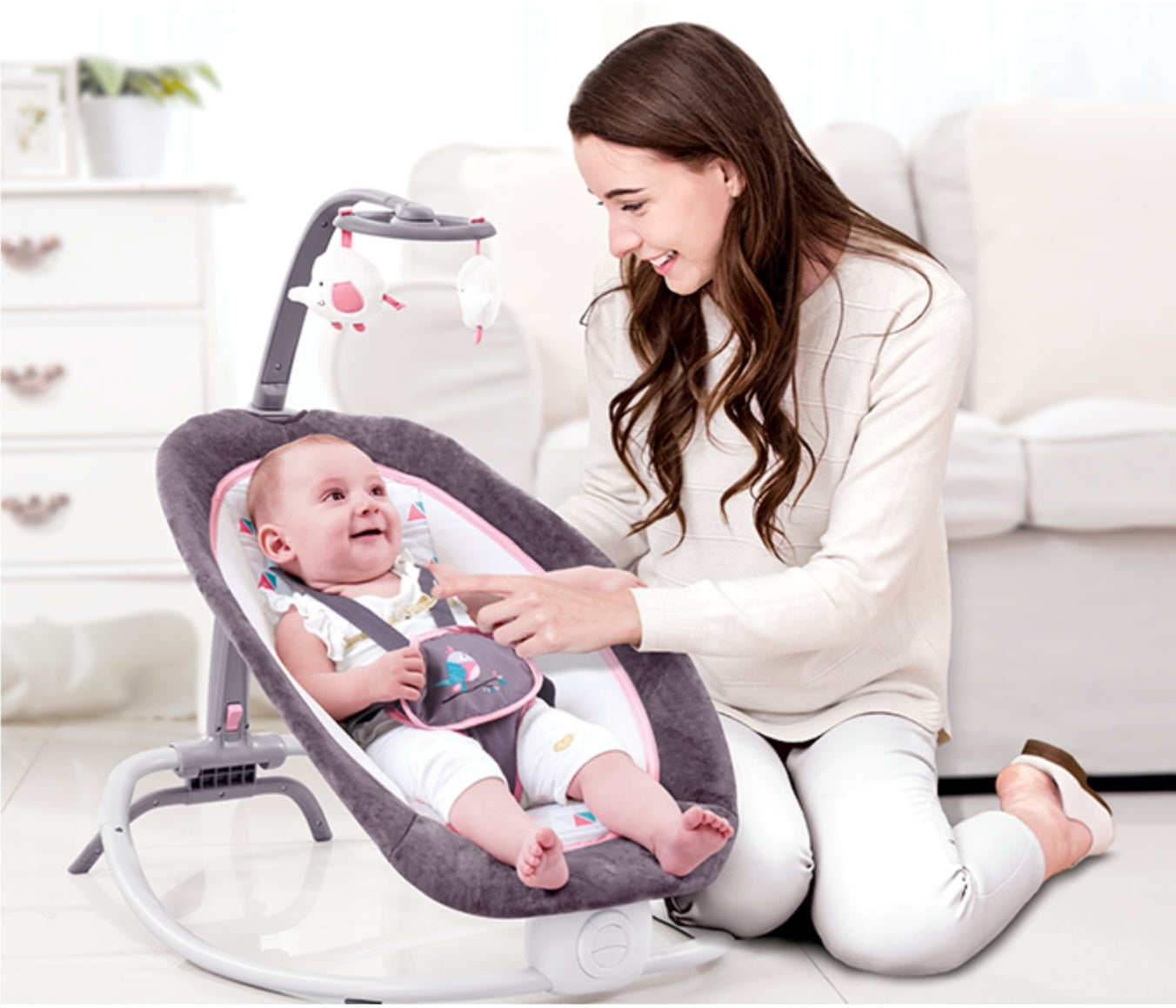 Mastela Fold-Up Rocker – Melodies & Soothe Bouncer | Bacha Toys