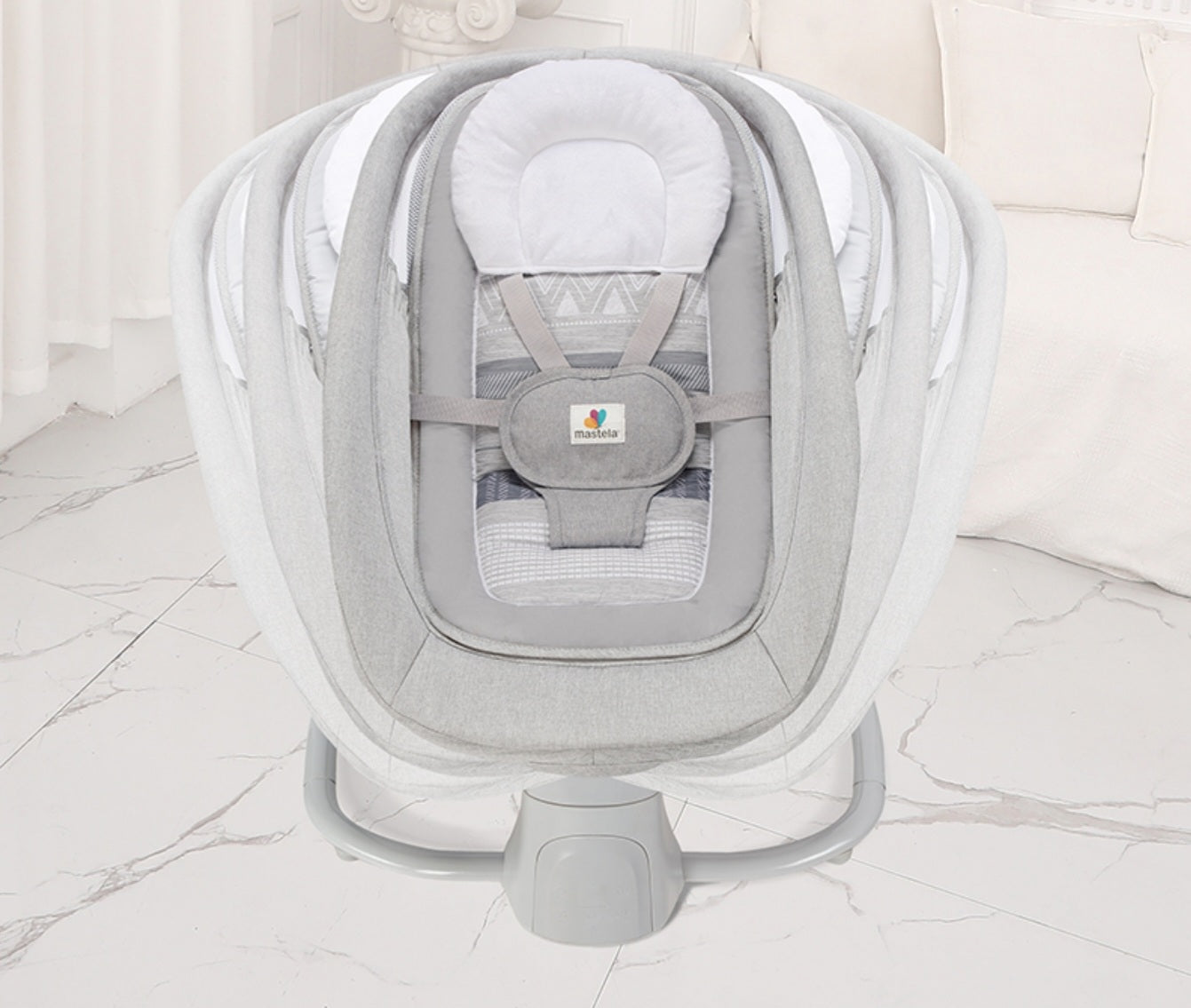 MASTELA 4-in-1 Multi-Functional Fold-Up Bassinet | Bacha Toys