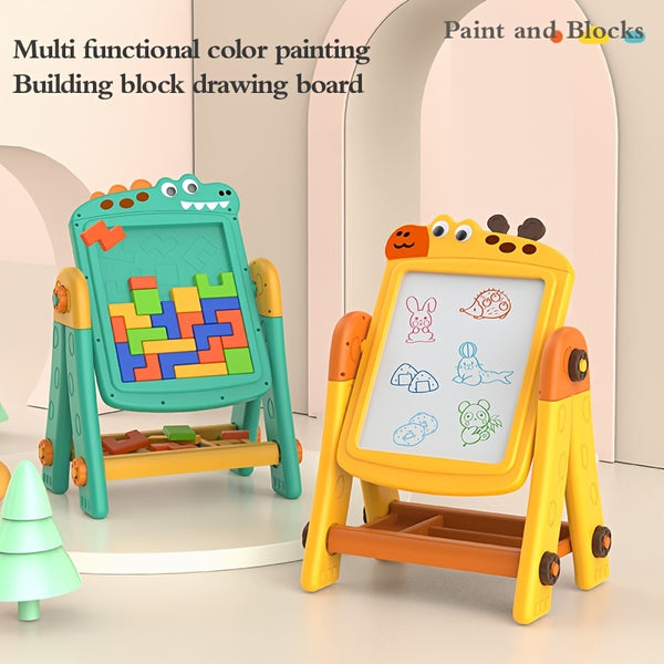 Childrenβs Drawing Board for Kids β Multifunctional Educational Art & Puzzle Toy | Bacha Toys