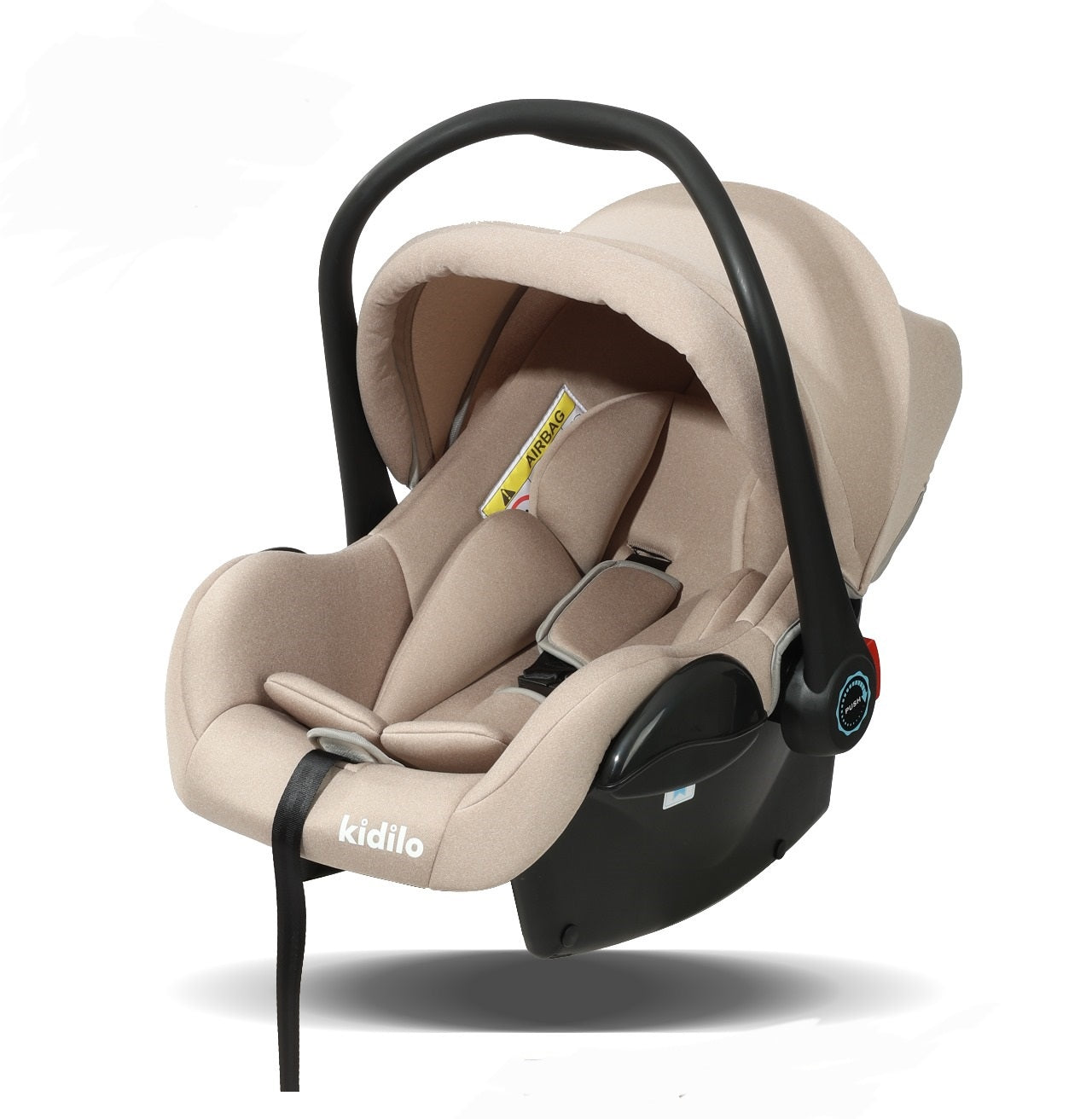 Kidilo Comfort Carry Cot Baby Car Seat – Soft Mattress & Safety Canopy | Bacha Toys