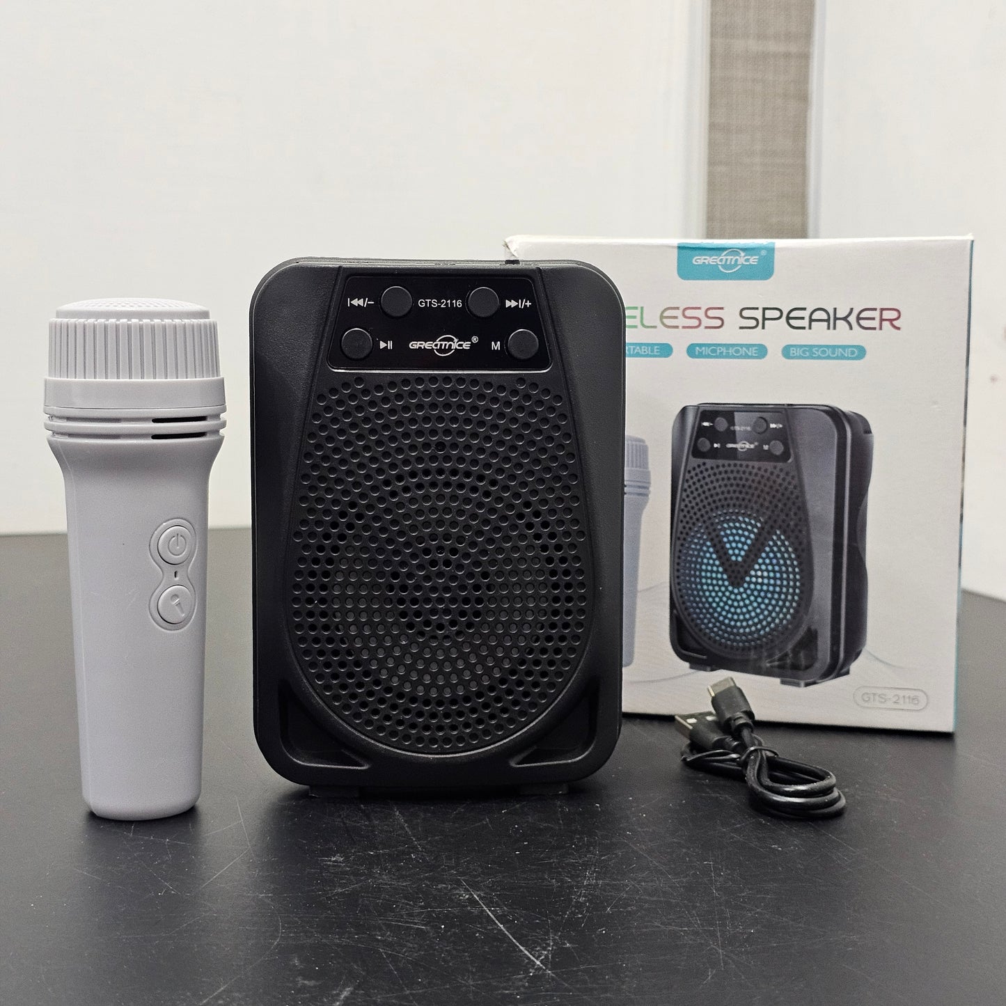 Wireless Speaker with LED Lighting – Portable Music Fun for Kids | Bacha Toys