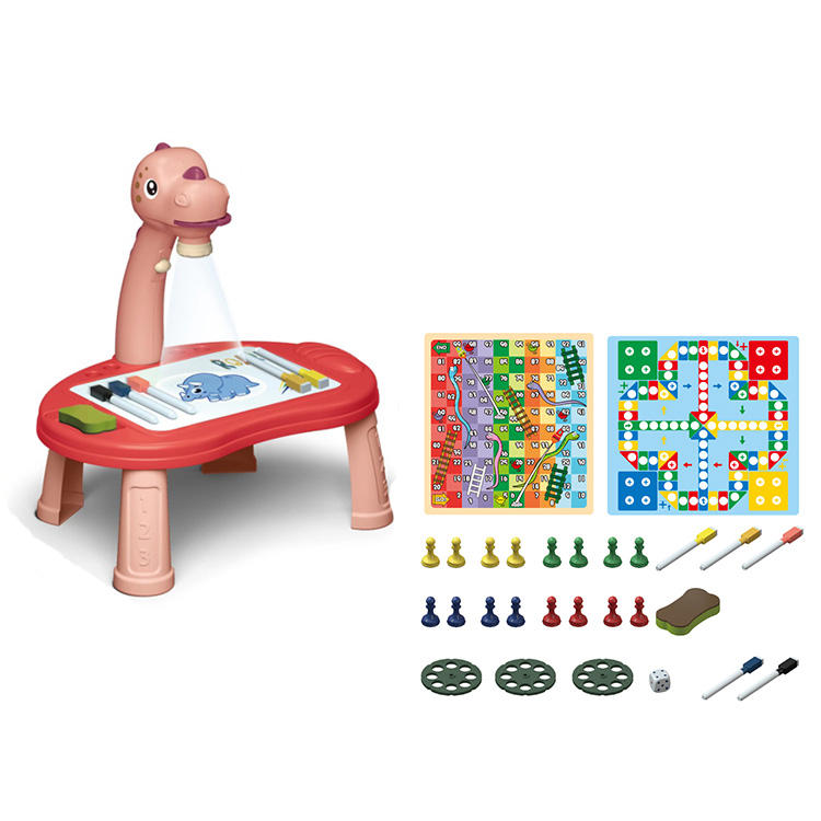 Dinosaur Projector Drawing Board β 34 Pcs Creative Art Set - Bacha Toys