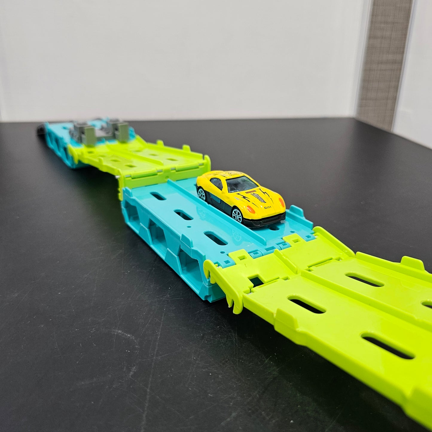 Track Truck with 2 Cars – Racing Transporter Playset | Bacha Toys
