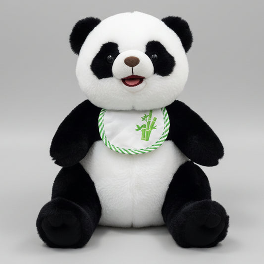 Learn to Speak Plush Cute Panda with Shoulder Bag – Interactive Talking Toy for Kids | Bacha Toys Pakistan