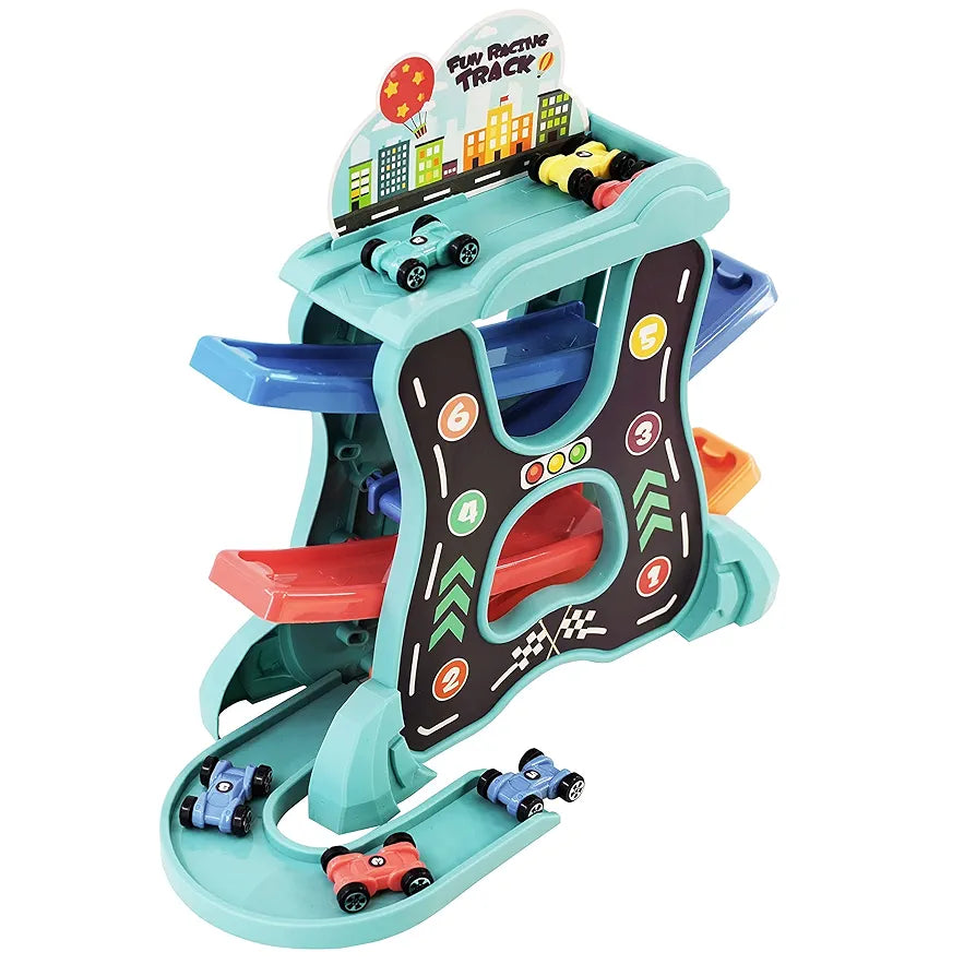 Fun Parking Track Set – Educational & Creative Learning Toy (Age 3+) | Bacha Toys