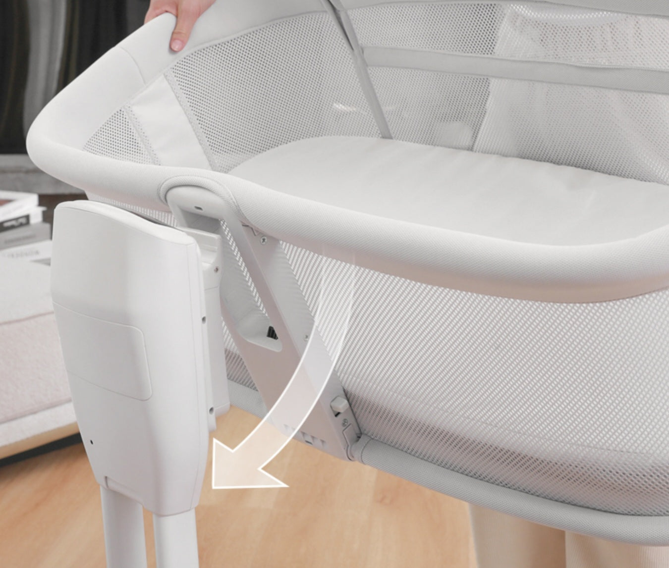 Dream Starlight Bedside Bassinet – 5-in-1 Smart Baby Bed for Sleep, Play & Comfort | Bacha Toys