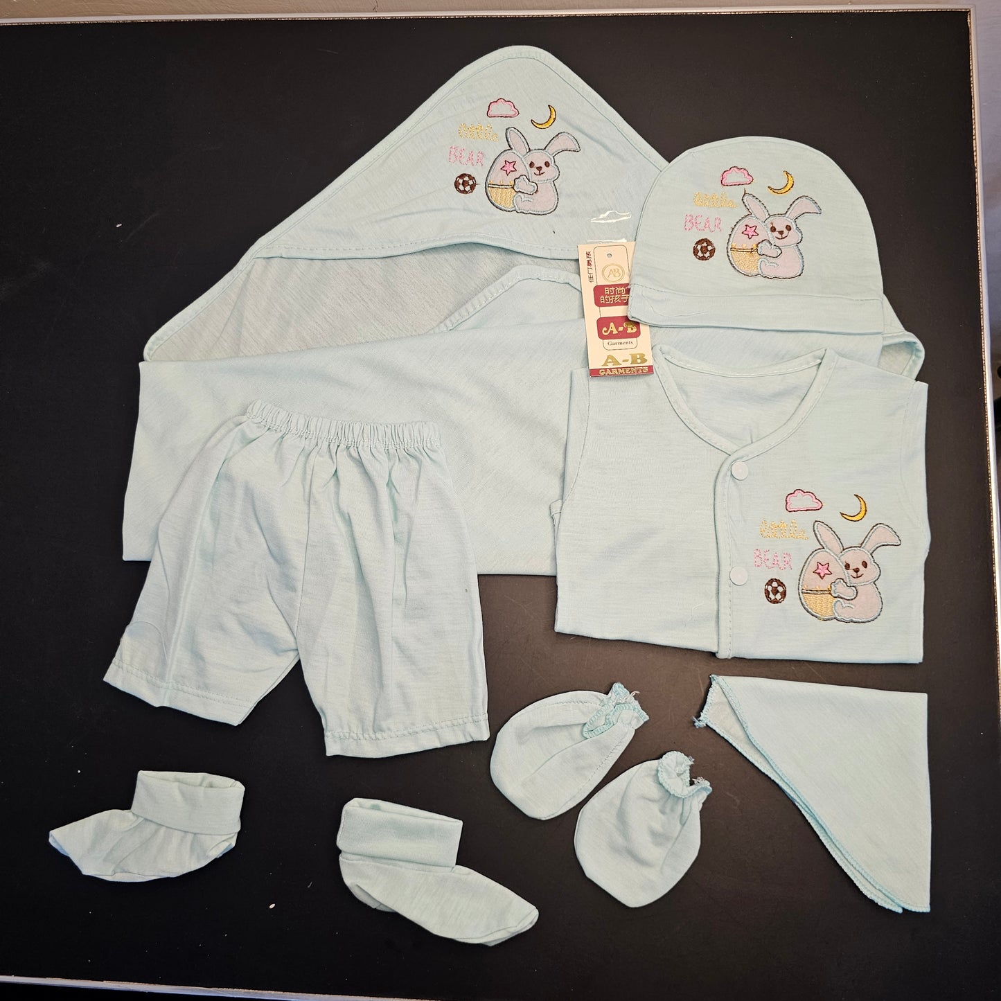 Little Bear Baby Dress Set – Newborn Baby Clothes | Bacha Toys