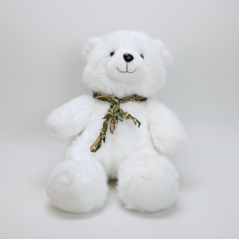 Leaf Bear – Off White Colour – 30cm Plush Toy | Bacha Toys
