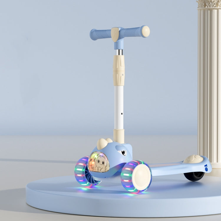 3-in-1 Kids Scooty with Lighting, Music & Stroller Mode – Bacha Toys