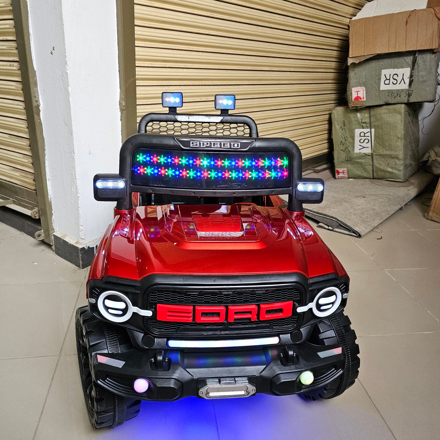 Power Wheel Electric Car for Kids – Luxury Ride-On with Music, Lights & Remote Control | Bacha Toys