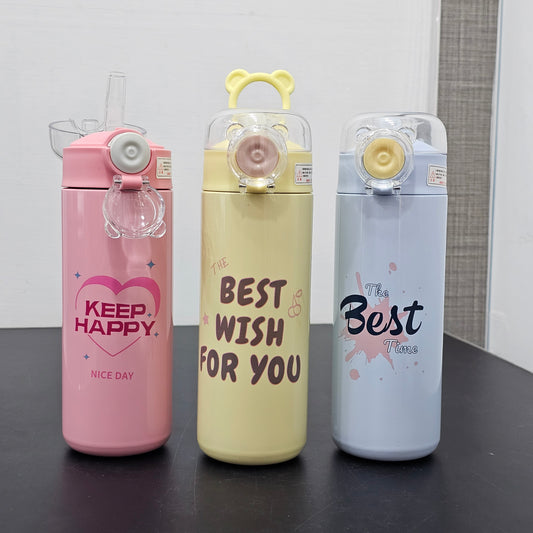 HS Cup Steel Water Bottle – 500ml | Durable & Stylish Hydration Bottle | Bacha Toys