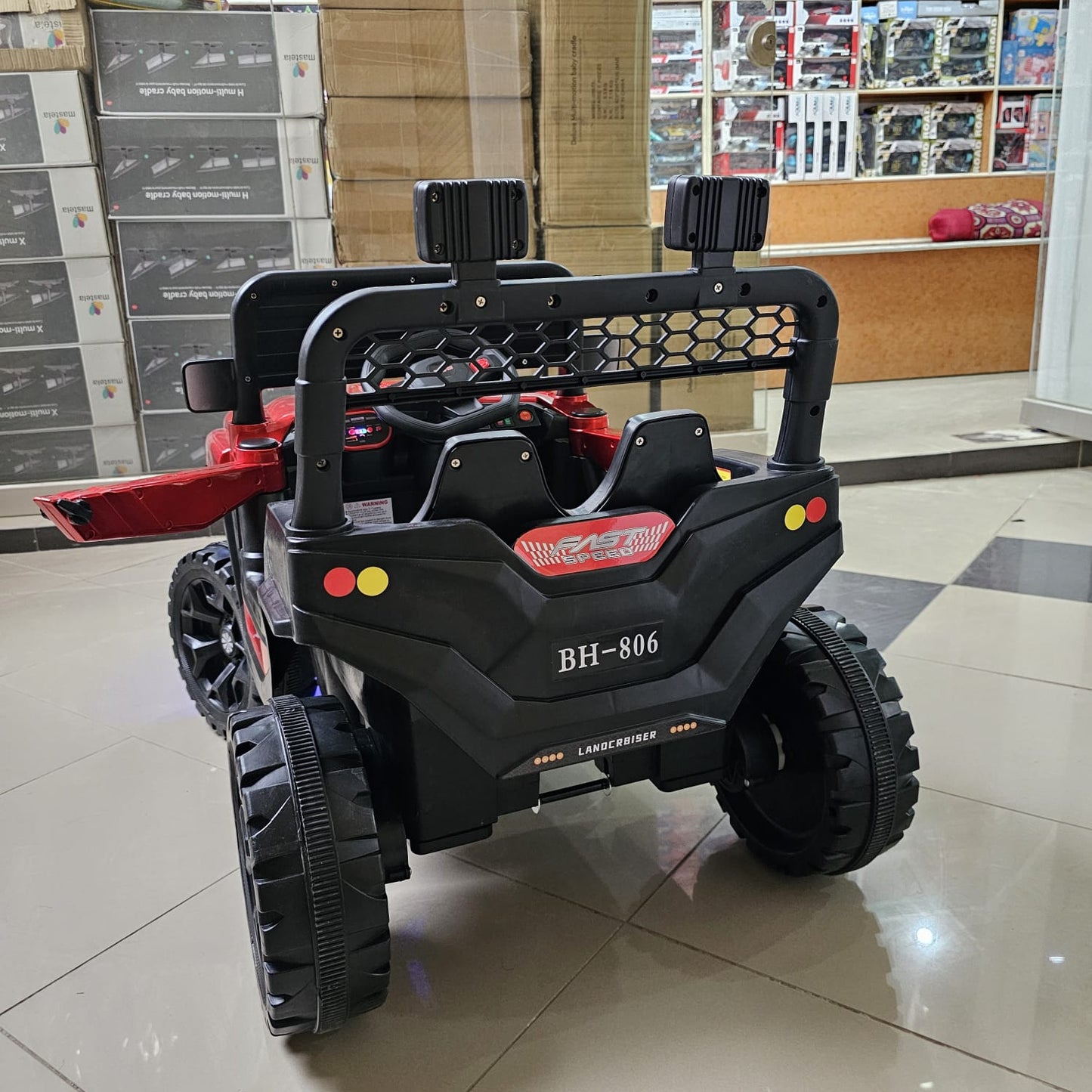 Power Wheel Electric Car for Kids – Luxury Ride-On with Music, Lights & Remote Control | Bacha Toys