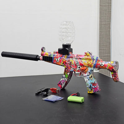 Superior Performance High-Speed Electric Crystal Pellet Gun MP5 Submachine Gun – Bacha Toys