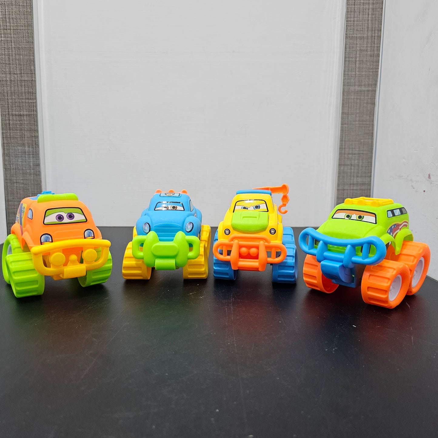 Pack of 4 Car Set – Mini Toy Vehicles for Kids | Bacha Toys