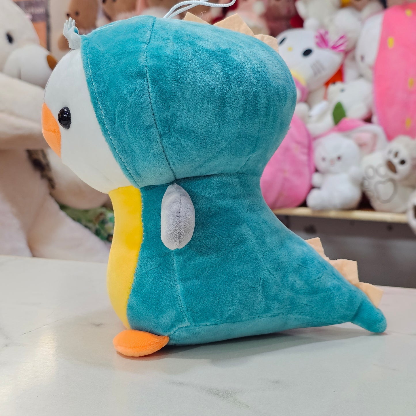 Penguin Plush Dressed as Unicorn – Sea Green Soft Toy 25cm | Bacha Toys