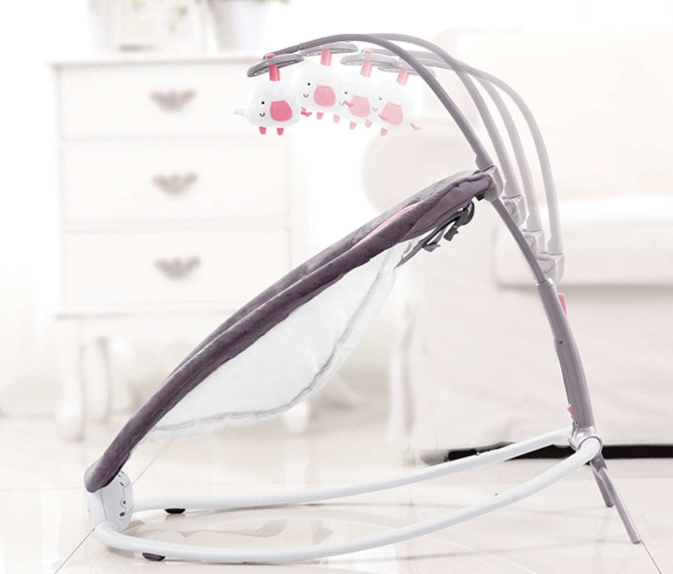 Mastela Fold-Up Rocker – Melodies & Soothe Bouncer | Bacha Toys