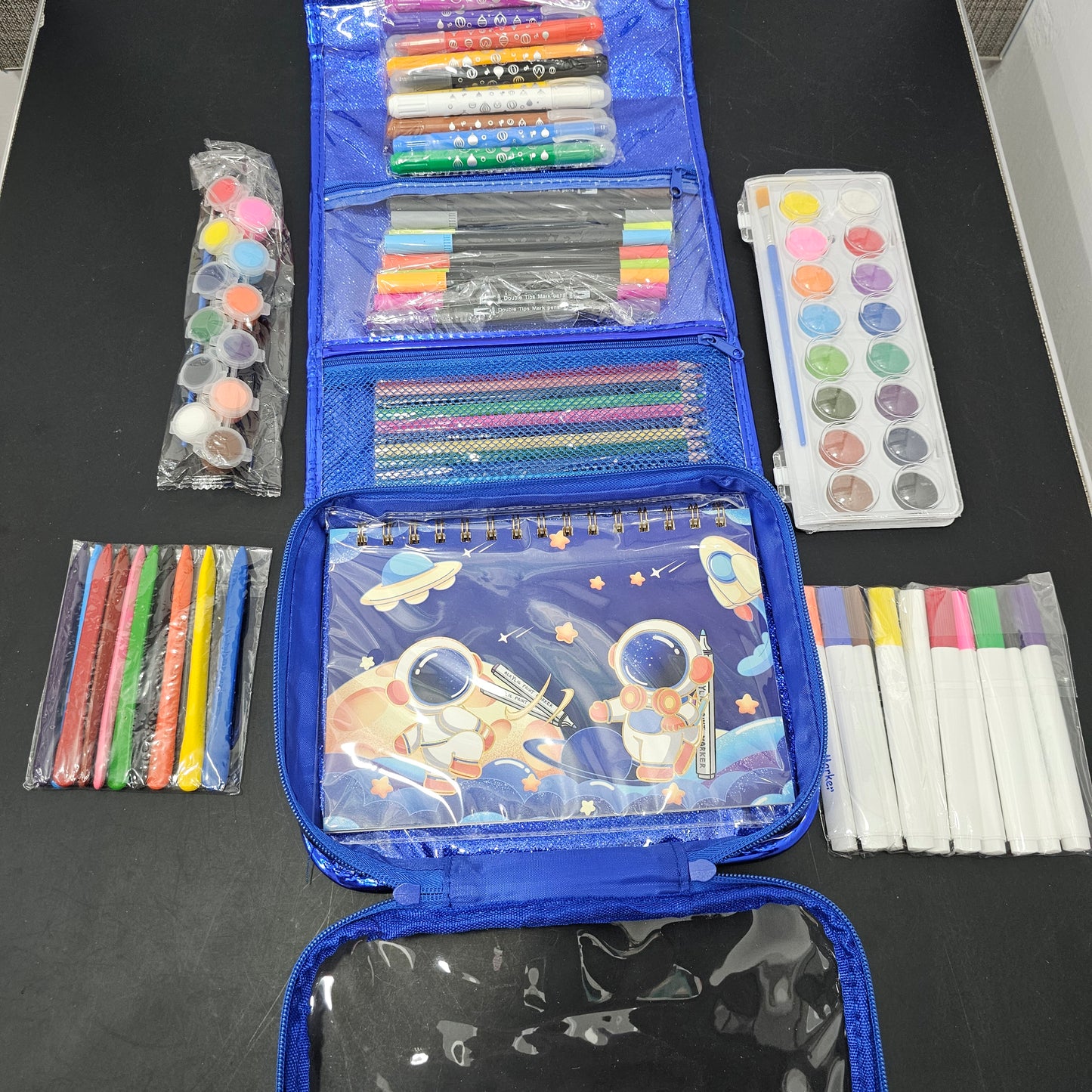 ✨ 125 Pcs Colour Kit Glitter Bag – Sparkle & Create Anywhere! | Bacha Toys
